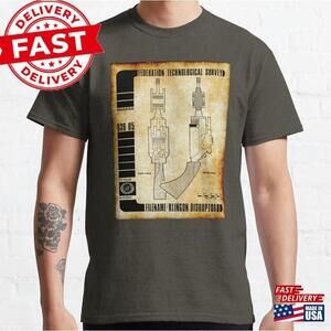 Federation Technological Survey Hand Weapon Classic T-Shirt